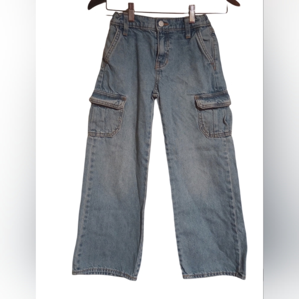 Girls Old Navy Size 8 Trendy Blue Jeans